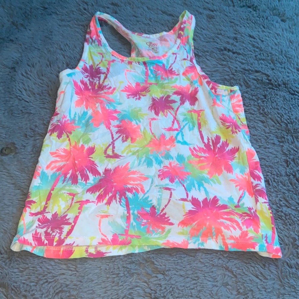 palm trees tanktop